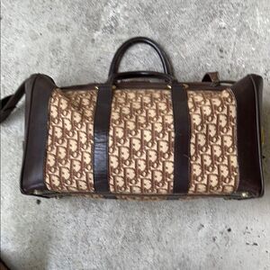 Vintage Dior travel bag